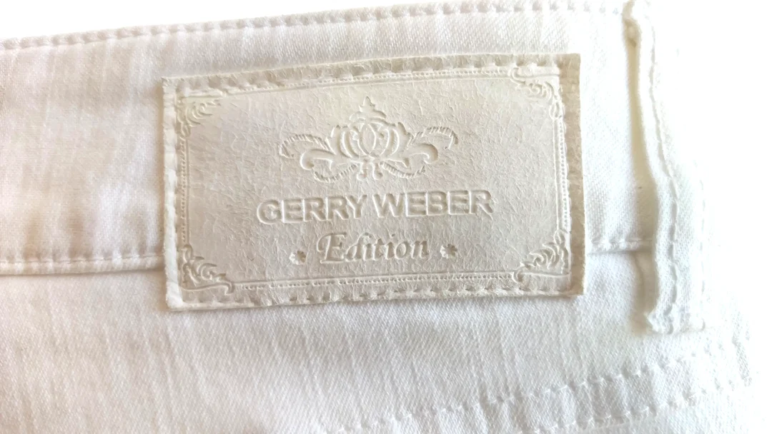 Gerry Weber Roxane Damen-Jeans weiß - Gr. 38 – Bild 3