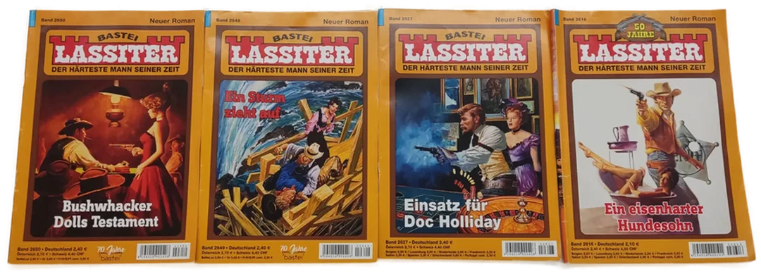 Bastei Romane Lassiter 16 Stück Konvolut – Bild 2