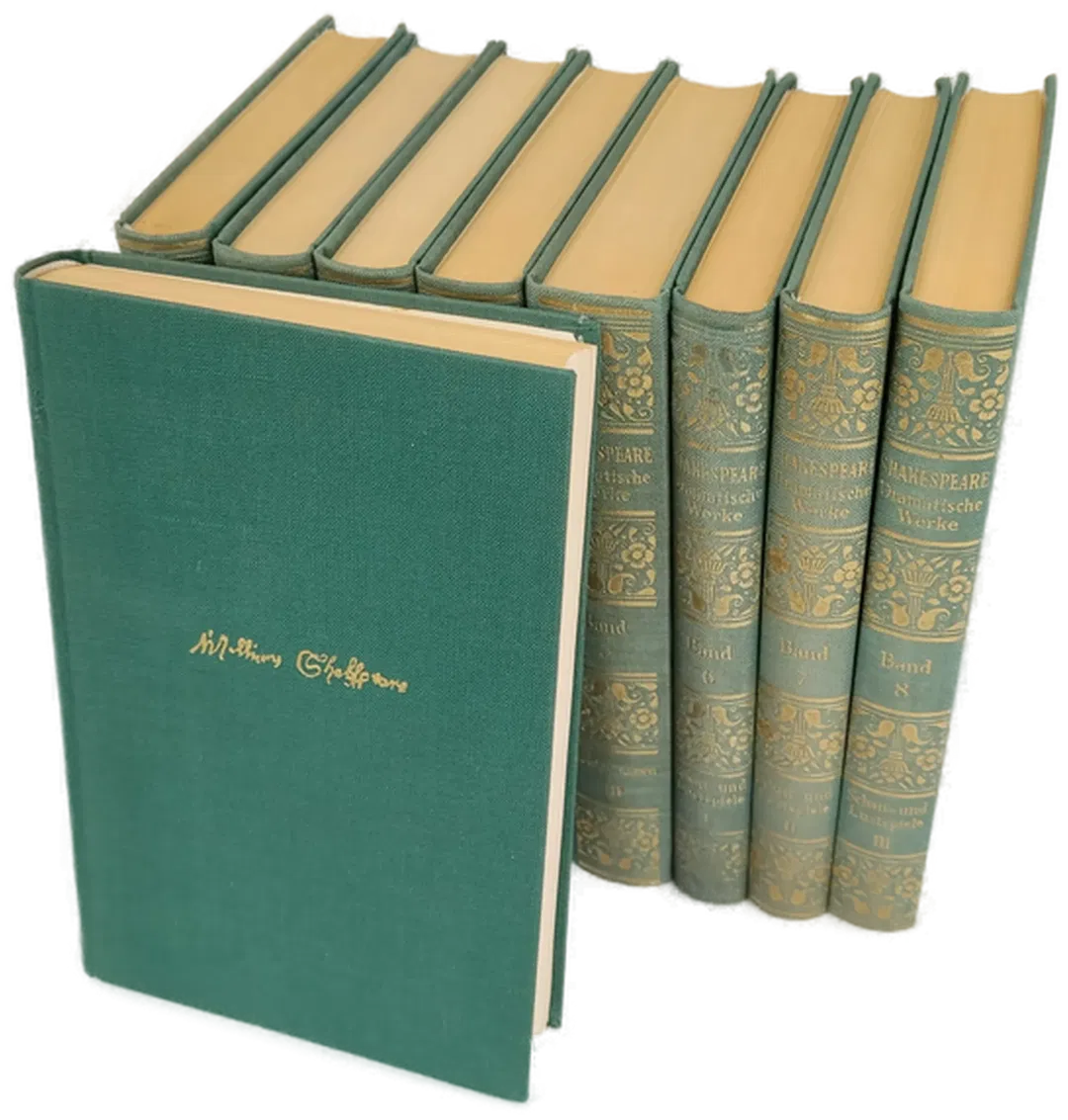 SHAKESPEARES Dramatische Werke, 9 Bände - Bild 1