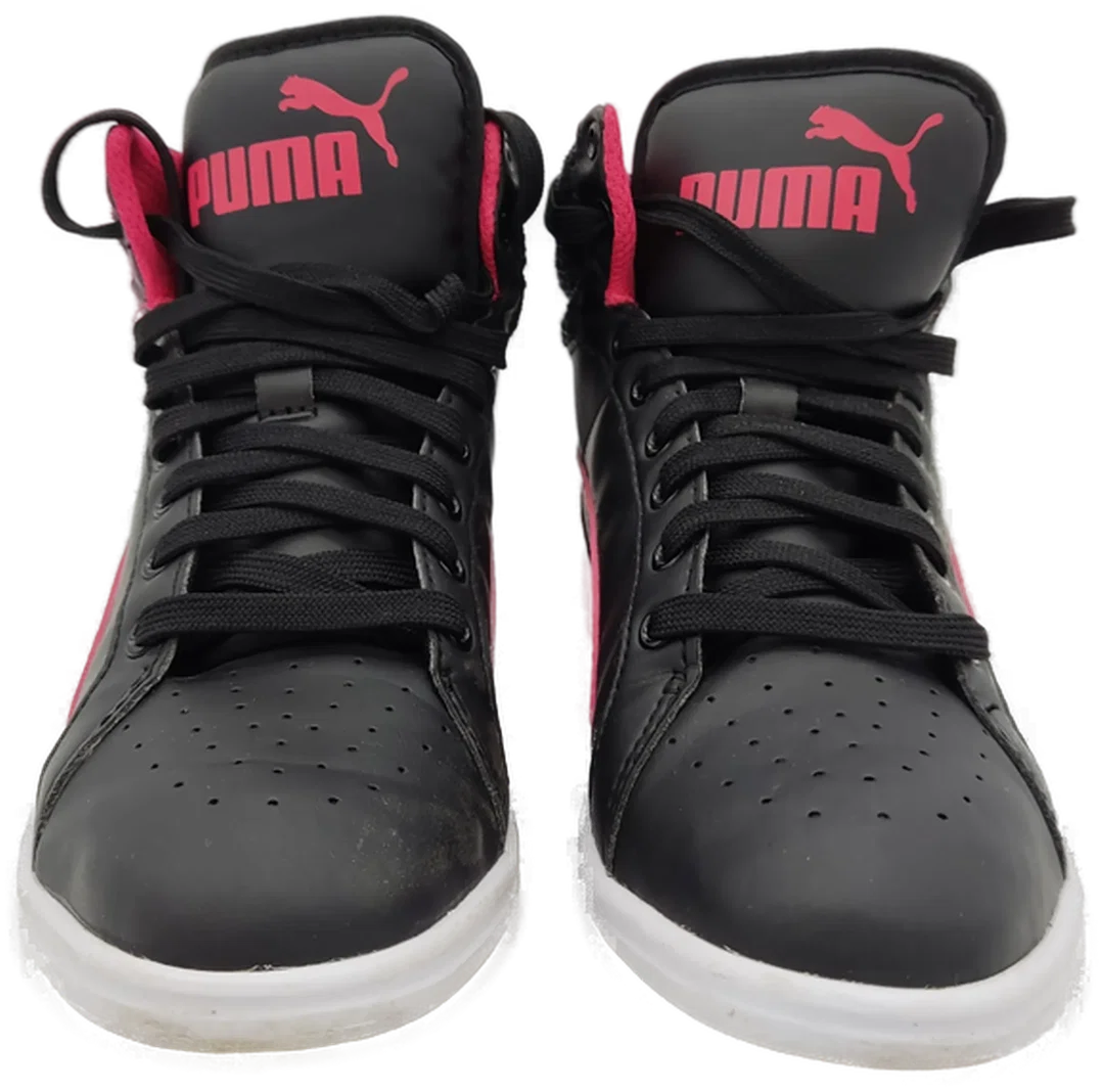 Puma Kinder Sneakers schwarz/pink Gr. 35.5 - Bild 1