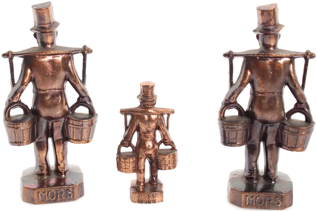 Set aus 3 Metallfiguren 