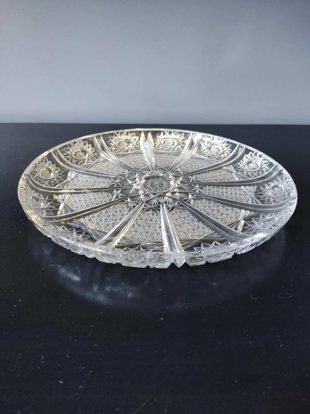 Bleikristall Teller - D/22cm – Bild 1