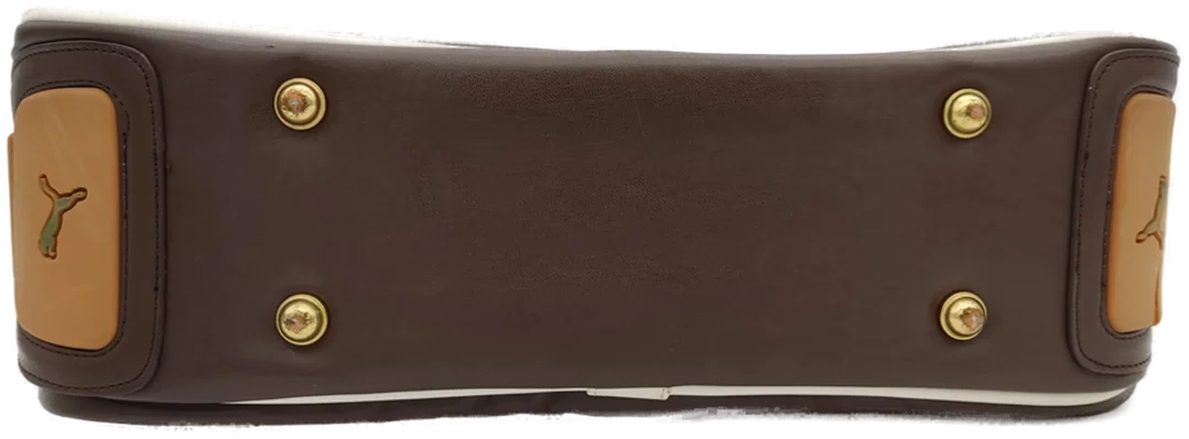 Puma Herren Tasche braun/weiß Vintage – Bild 5
