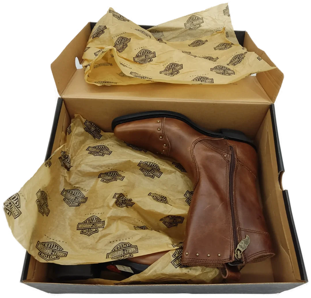 Harley Davidson JESSIE Women's Motorcycle Boots Gr. 37 braun – Bild 4