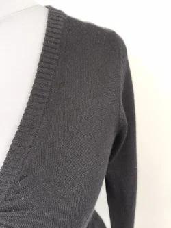 Strickkleid, TCM, Gr. 36/38, schwarz - Bild 2