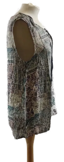 Ärmellose Bluse - Bild 4