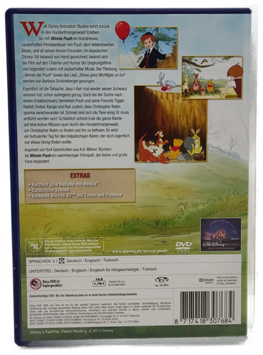 DVD Winnie Puuh "Ein honigsüßer Bären-Spaß für Klein & Groß" – Bild 2