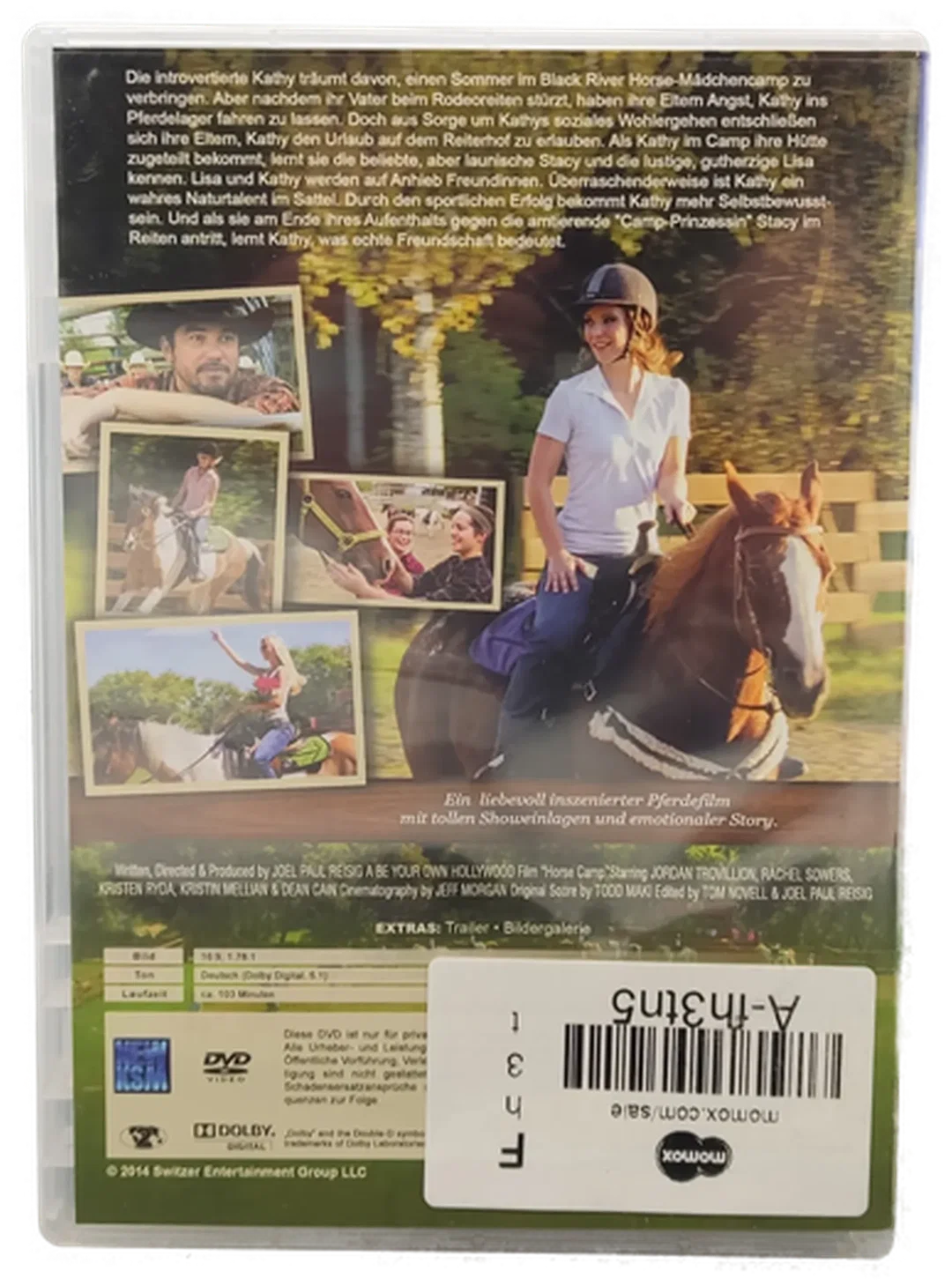 DVD "Ferien auf dem Reiterhof" mit Jordan Trovillion und Kristen Ryda – Bild 2