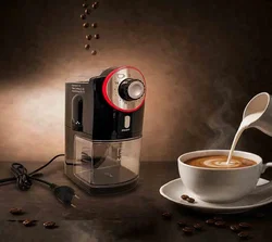 Melitta Molino Kaffeemühle 1019-01 Schwarz-Rot Scheibenmahlwerk