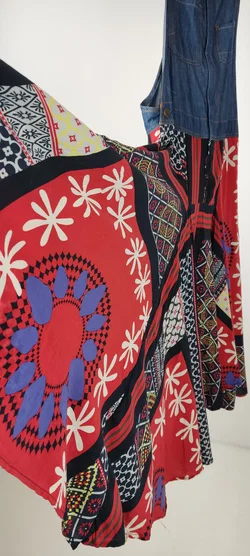 Desigual Maxikleid Patchwork-Optik 'Faustino' | Boho-Sommertraum - Bild 9