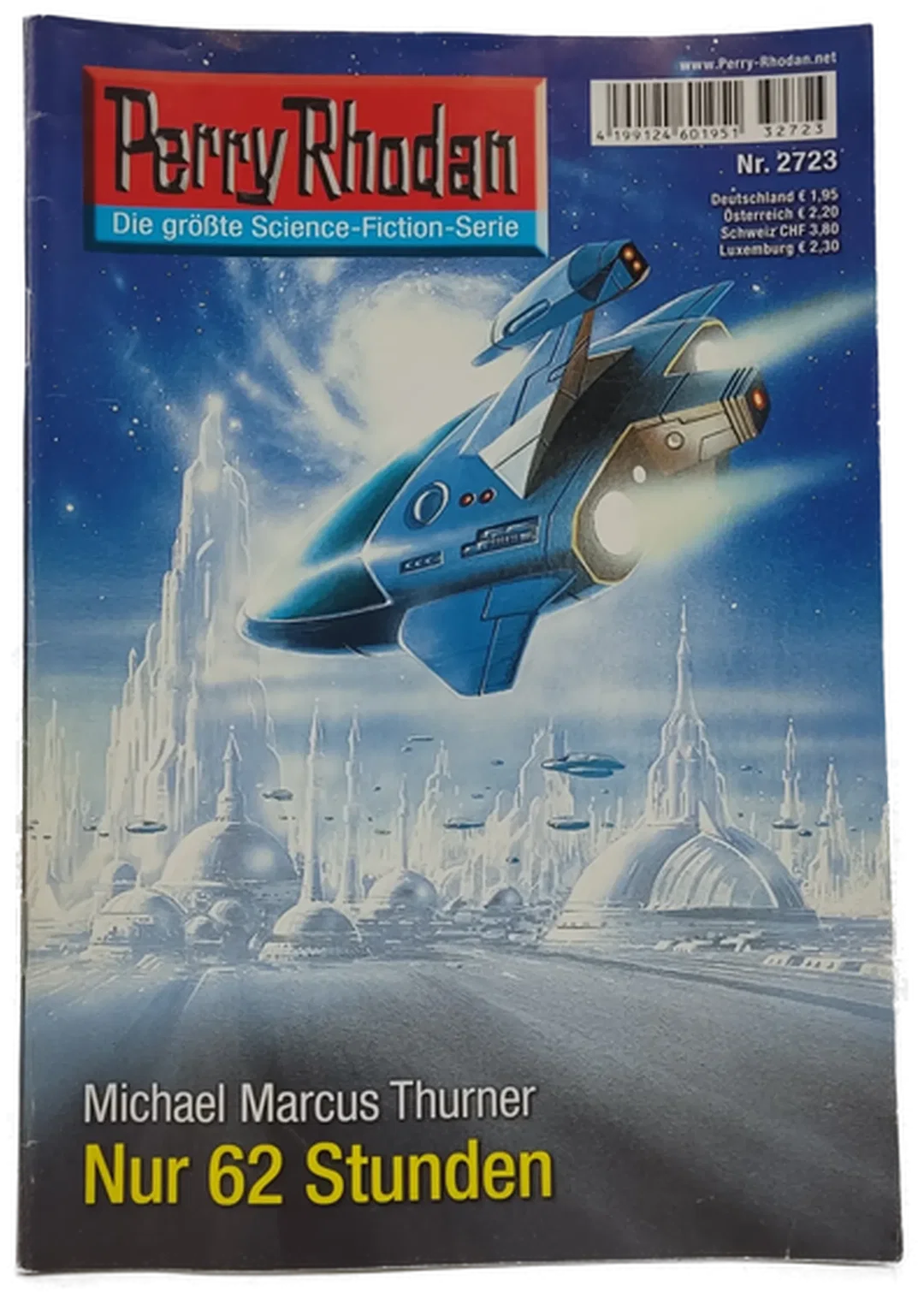Romanheft Perry Rhodan Nur 62 Stunden Erstauflage Nr.2723 - Bild 2