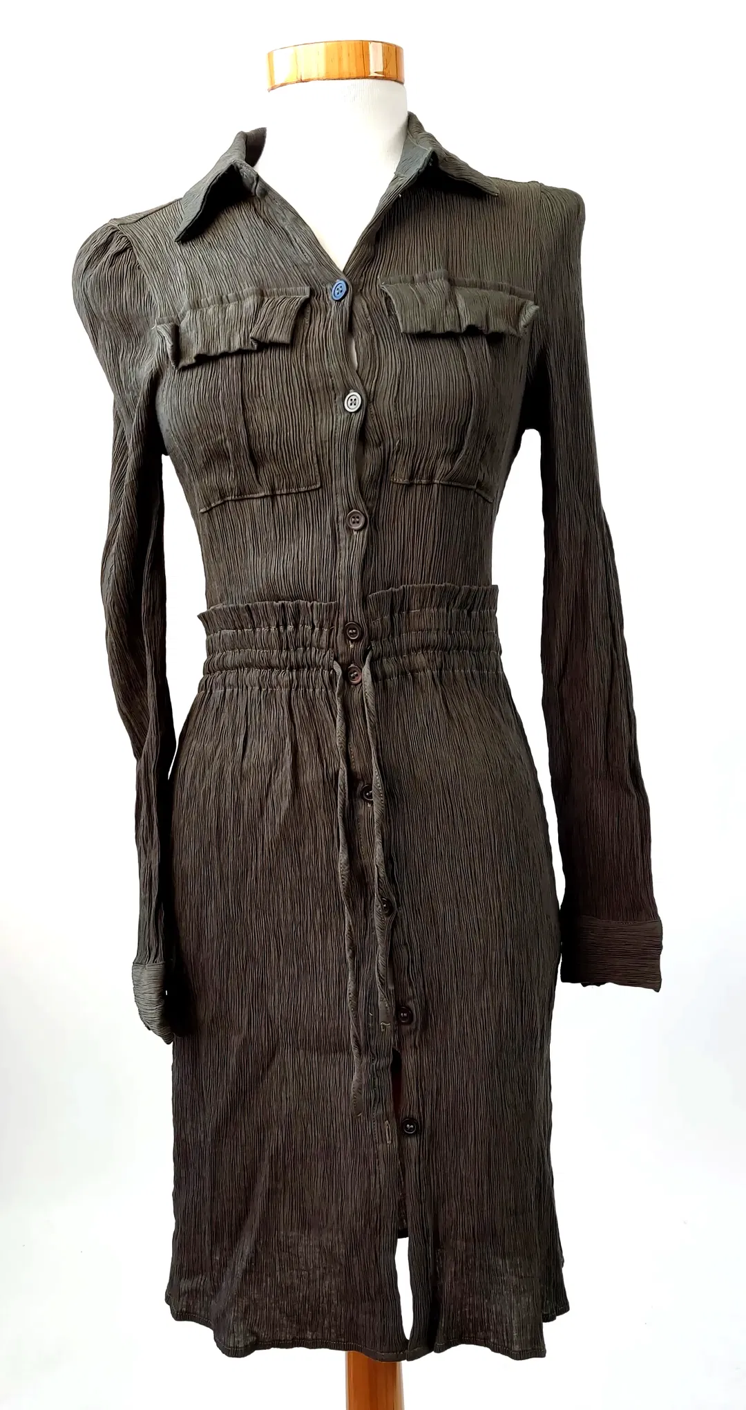 Guido Maria Kretschmer for About You Kleid langarm grün - Gr. 34 - Bild 3