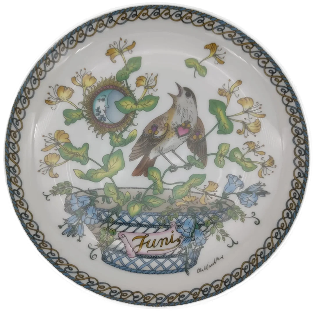 Hutschenreuther - Original Monatssammelteller 12 Stück - Design "Ole Winther" – Bild 7