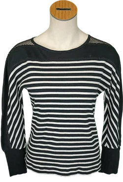 Marc Cain Sports Damenshirt gestreift Gr. XL – Vorschau 1