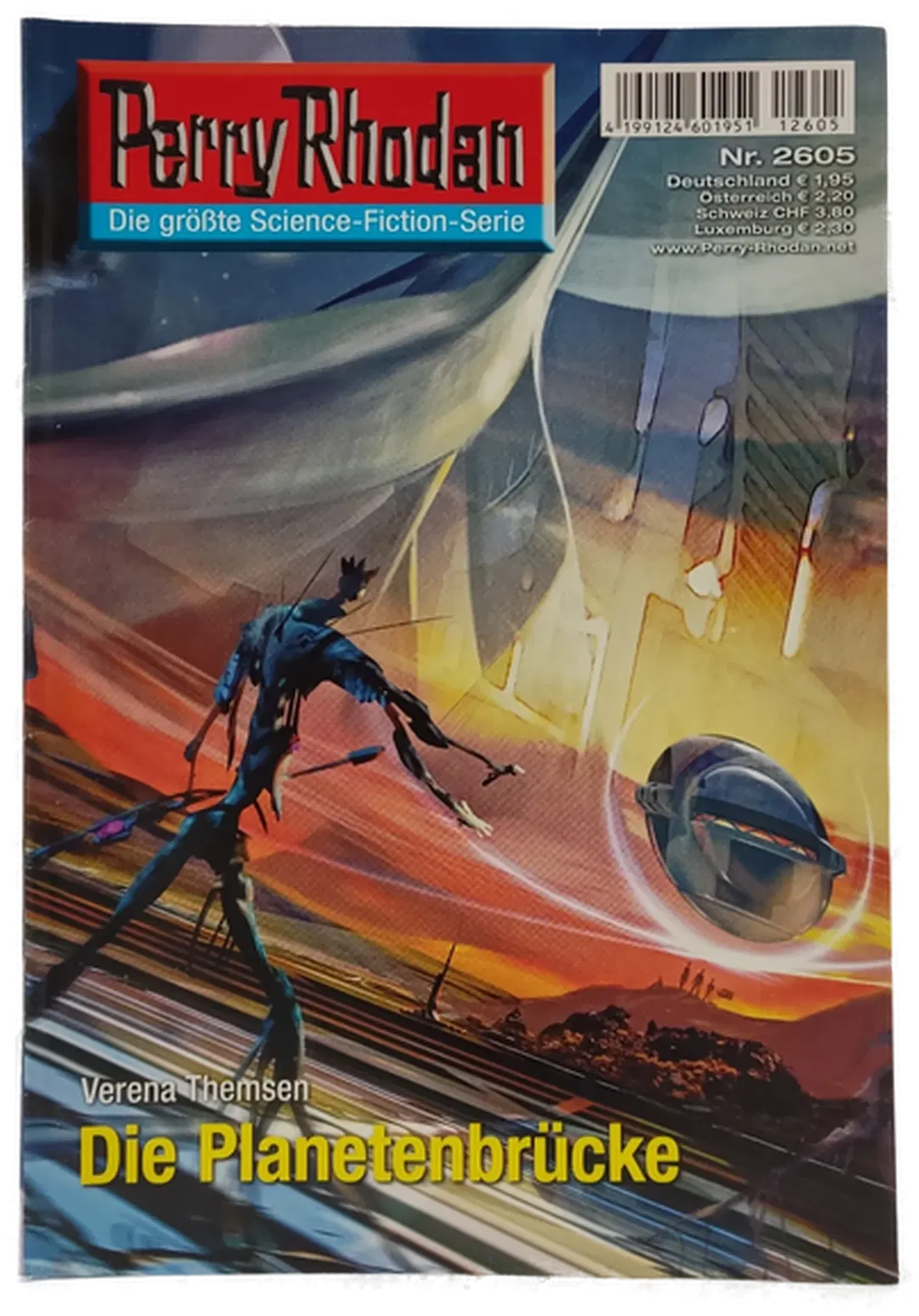 Romanheft Perry Rhodan Die Planetenbrücke Erstauflage Nr. 2605 - Bild 1