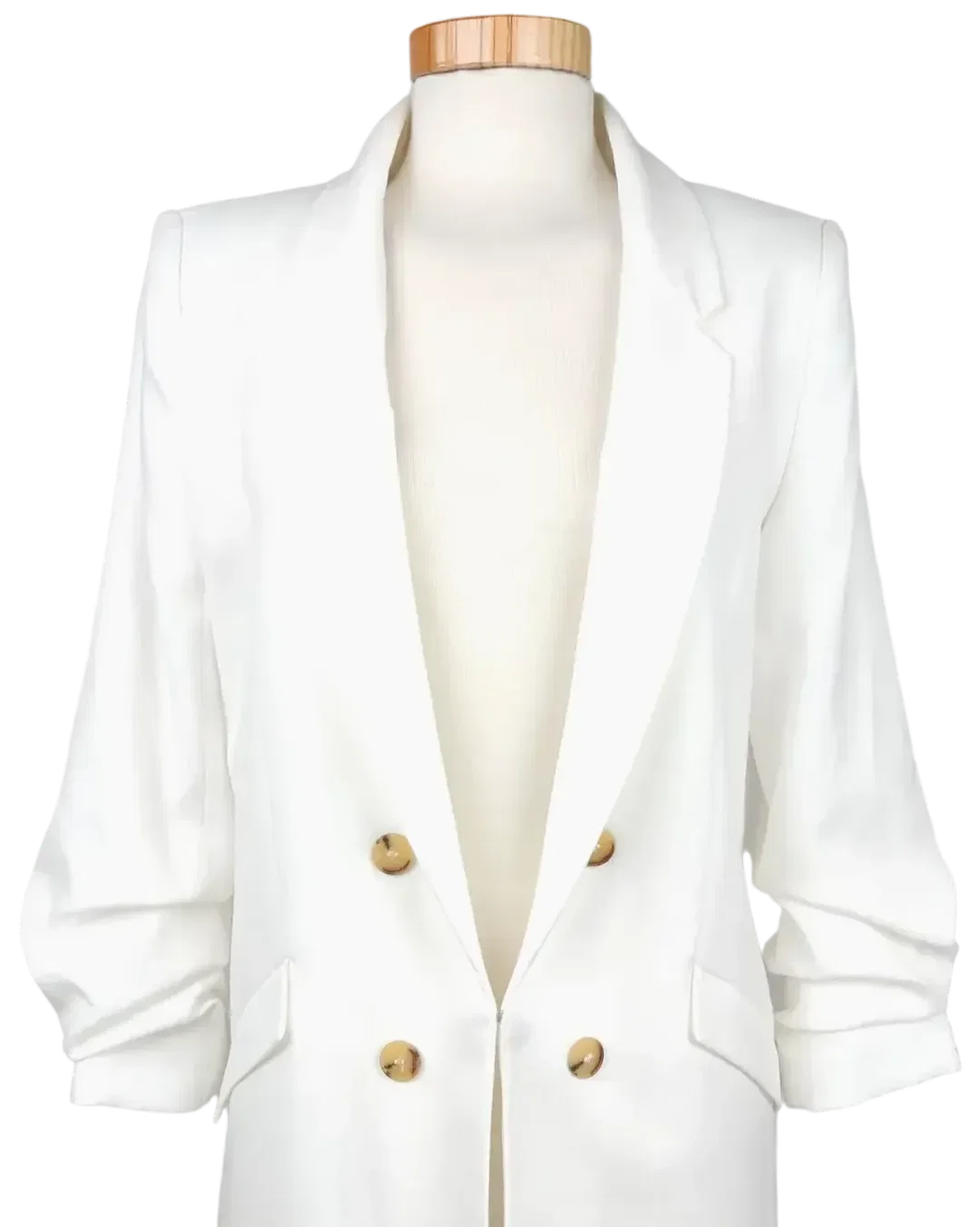 NAF NAF Damen Blazer, weiß - Gr. 36 – Bild 3