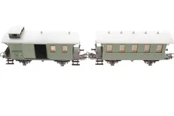 Märklin H0 Set-S – Güterzug mit Dampflok, Güterwagen, Gleisoval & Transformator | Vintage-Modellbahn-Set - Bild 5