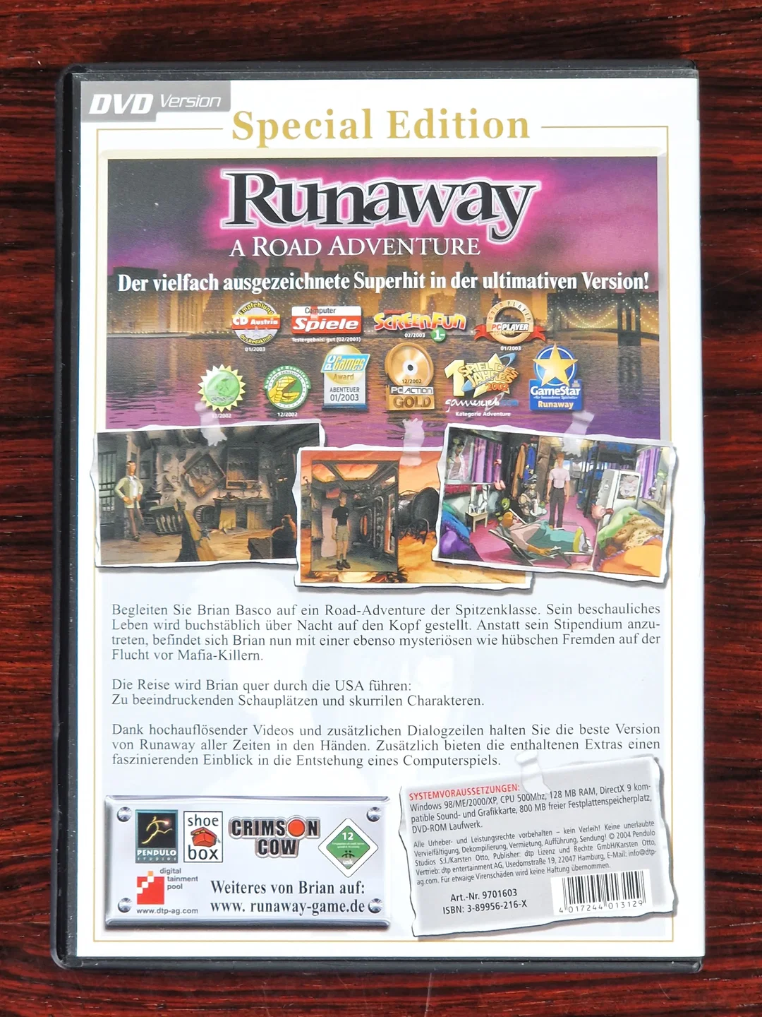 Runaway: A Road Adventure - Special Edition - PC-Spiel - DVD-ROM – Bild 2