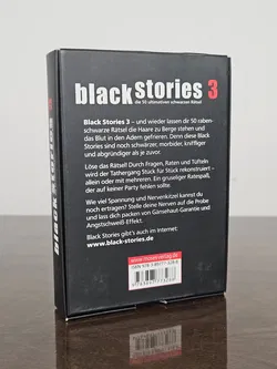 black stories 3 - 50 ultimative schwarze Rätsel - Gesellschaftsspiel - moses.  - Bild 2