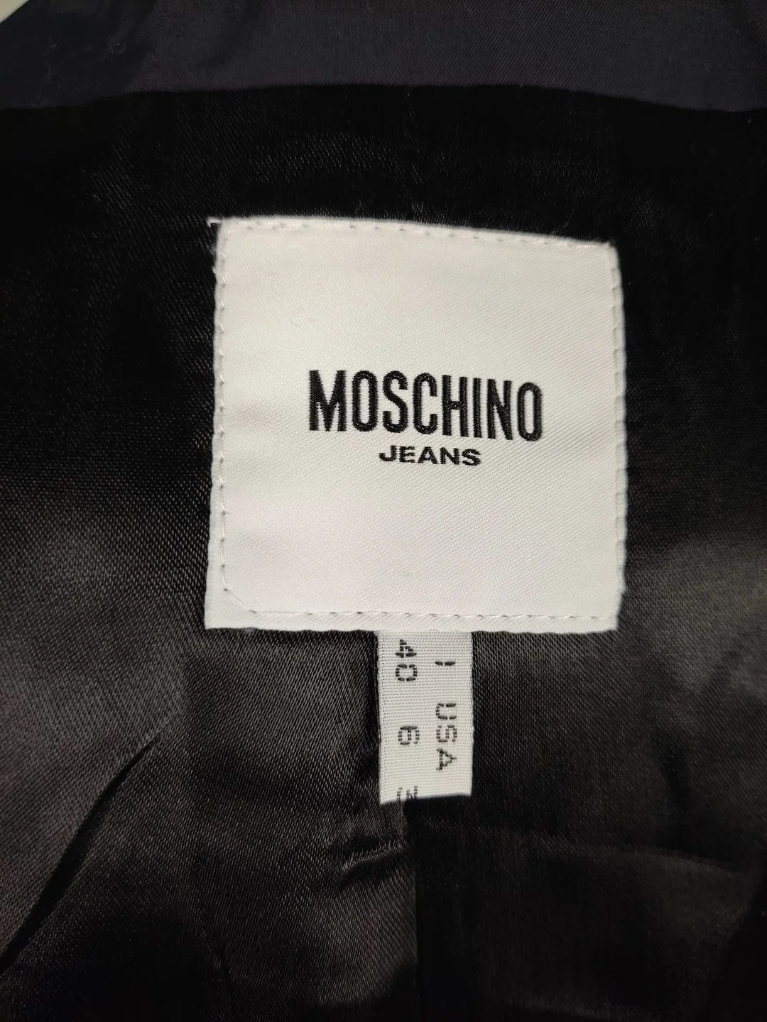 Moschino Jeans Damen Mantel schwarz - S / 36 – Bild 5