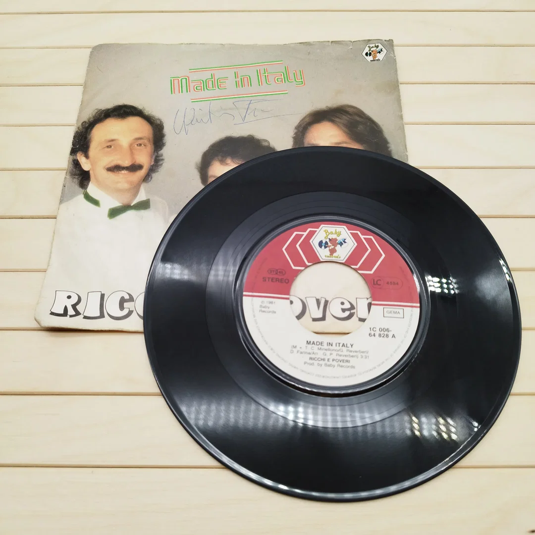 Ricchi & Poveri, Made in Italy, Vinyl Single  – Bild 2