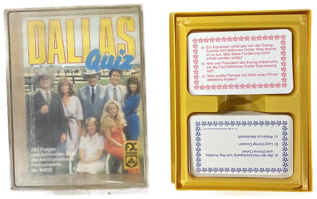 Schmid - Dallas Quiz - 360 Fragen und Antworten über die meistgesehene Fernsehserie - Bild 1