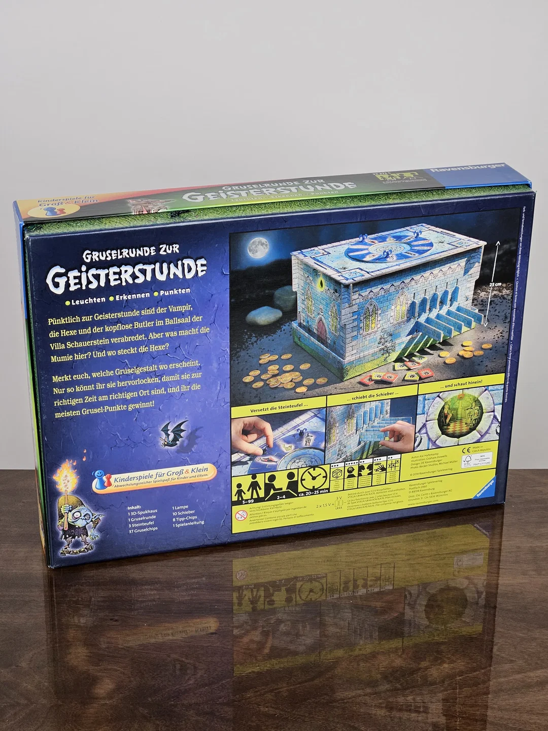 Gruselrunder zur Geisterstunde - Gesellschaftsspiel - Ravensburger  – Bild 2