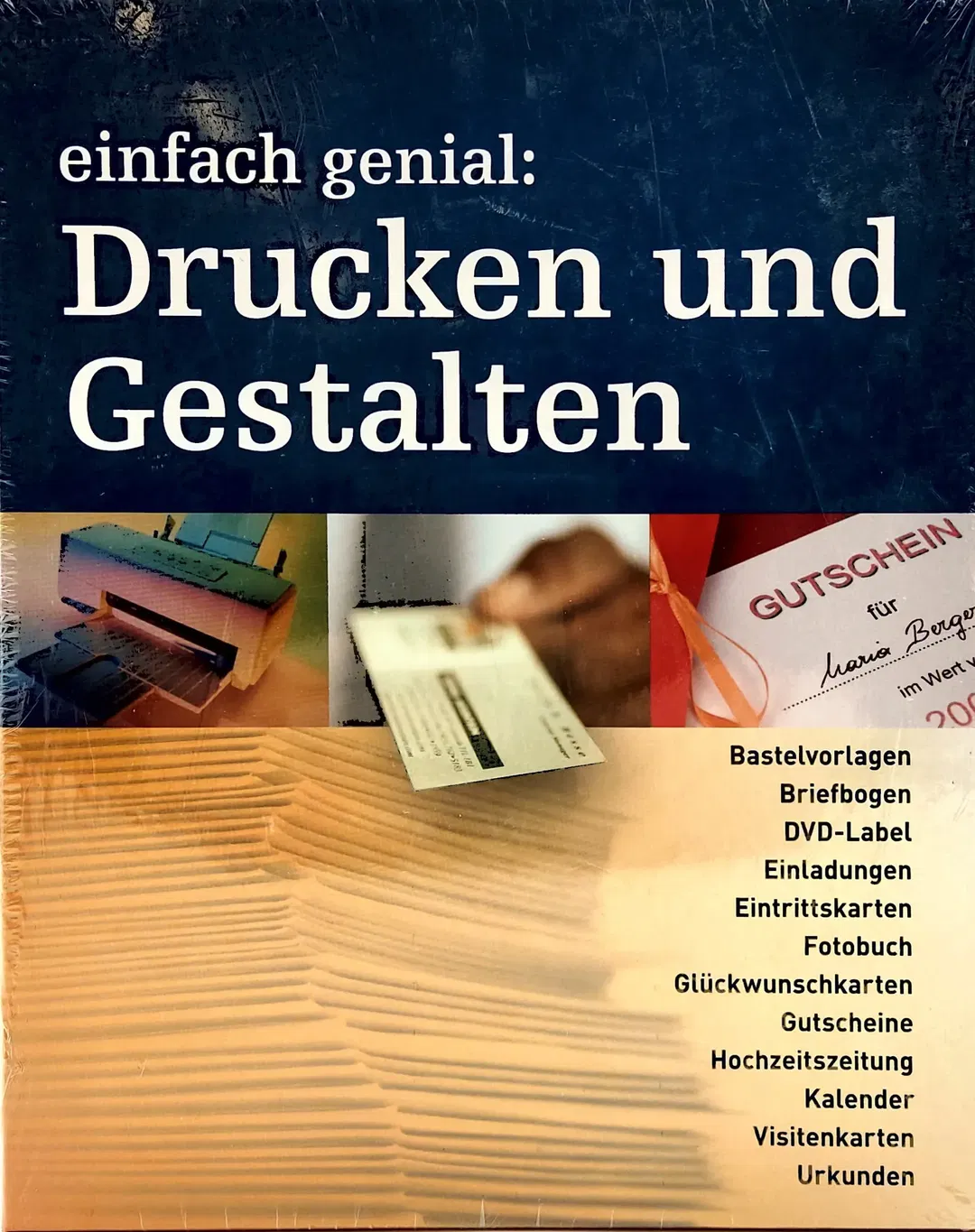 einfach genial: Drucken und Gestalten - Bild 1