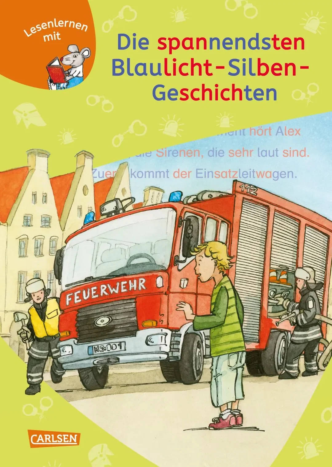 LESEMAUS zum Lesenlernen Sammelbände: Die spannendsten Blaulicht-Silben-Geschichten - Petra Wiese,Wolfram Hänel,Ulrike Gerold,Christian Tielmann - Bild 2