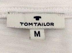 Tom Tailor Damen T-Shirt mit Blumenmuster weiß  - Gr. M/38 - Bild 4