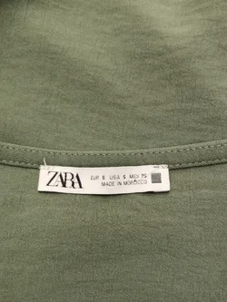 Damenbluse Zara Polyester Größe 36 | Sommerleicht – Vorschau 4