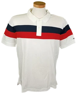 Tommy Hilfiger Herrenpoloshirt weiß Gr. L