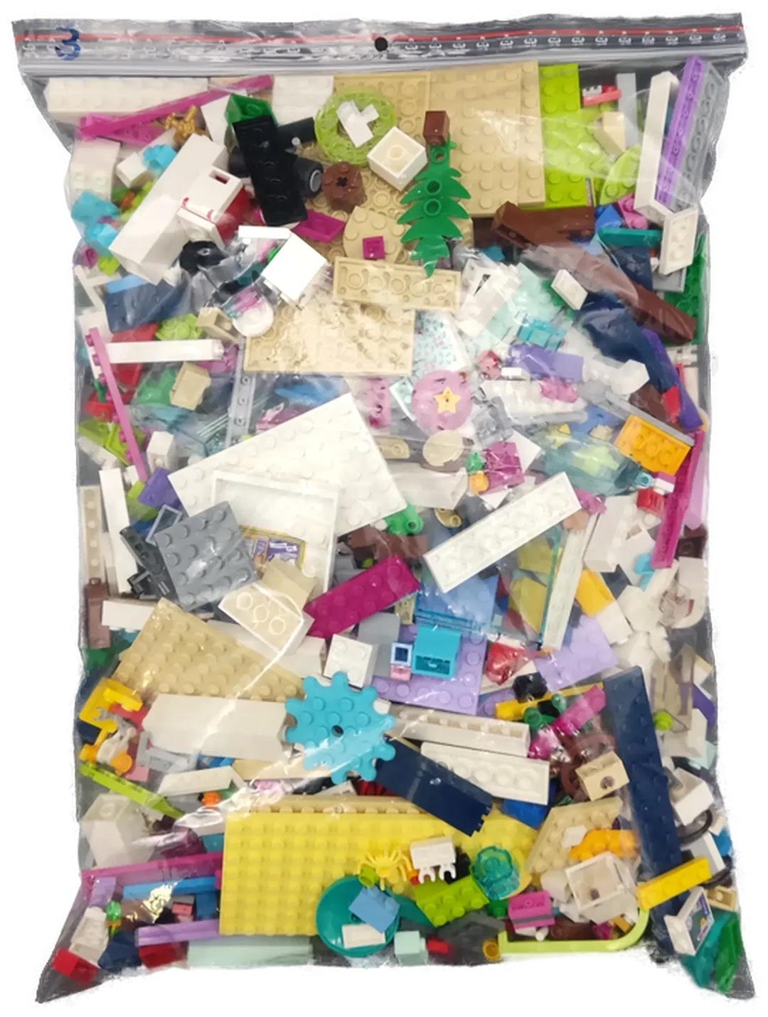 1,5 Kilo LEGO Steine gemischt Nr. 3 - Bild 1