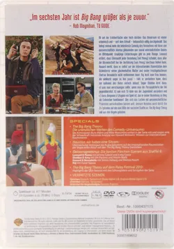 DVD The Big Bang Theory – Die komplette sechste Staffel (3 DVDs) - Bild 2