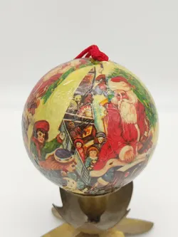 22 Stk. Old Fashioned Decoupage Weihnachtskugeln - Bild 9