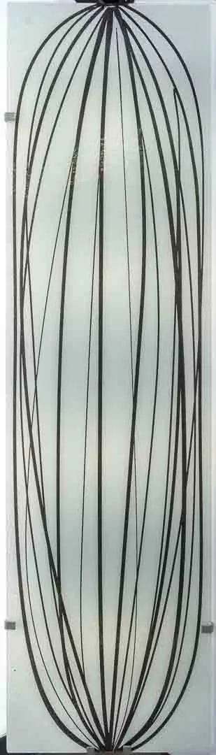 Lampe Licht IKEA „Gyllen“ Wandleuchte von Julia Treutiger – Glas & Metall, 1990er Designklassiker - Bild 1