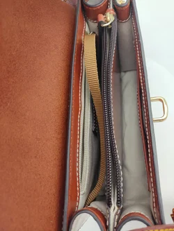 Dooney & Bourke Flap Crossbody Leder Handtasche | Eleganter Klassiker – Vorschau 4