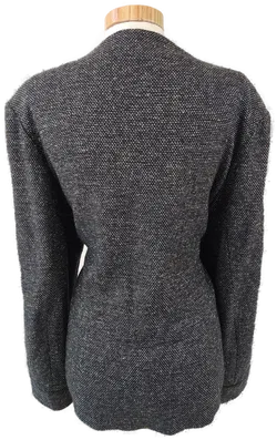 Damentracht dunkelgrau mit Hornknöpfen - S - Bild 3