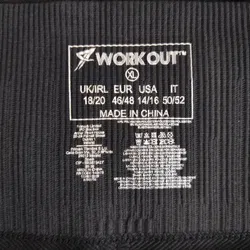 workout Damen Sportleggins schwarz - Gr. XL 46/48 - Bild 3