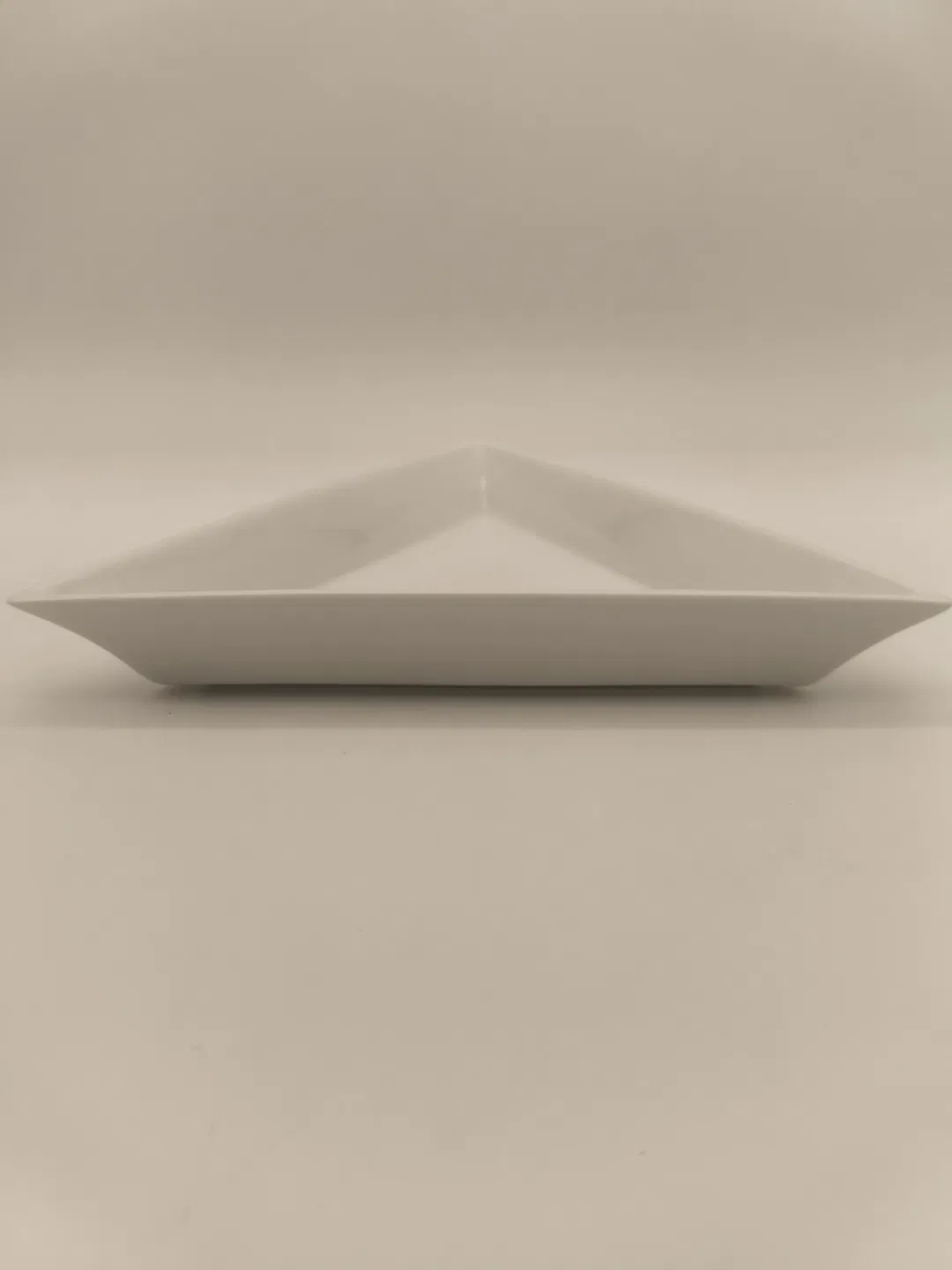 weiße Schale dreieckig, Arzberg, dekorativ, Weihnachten - Bild 3