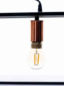 Ikea Hängelampe mit 5 Lampen im rechteckigen Metallrahmen - Bild 2