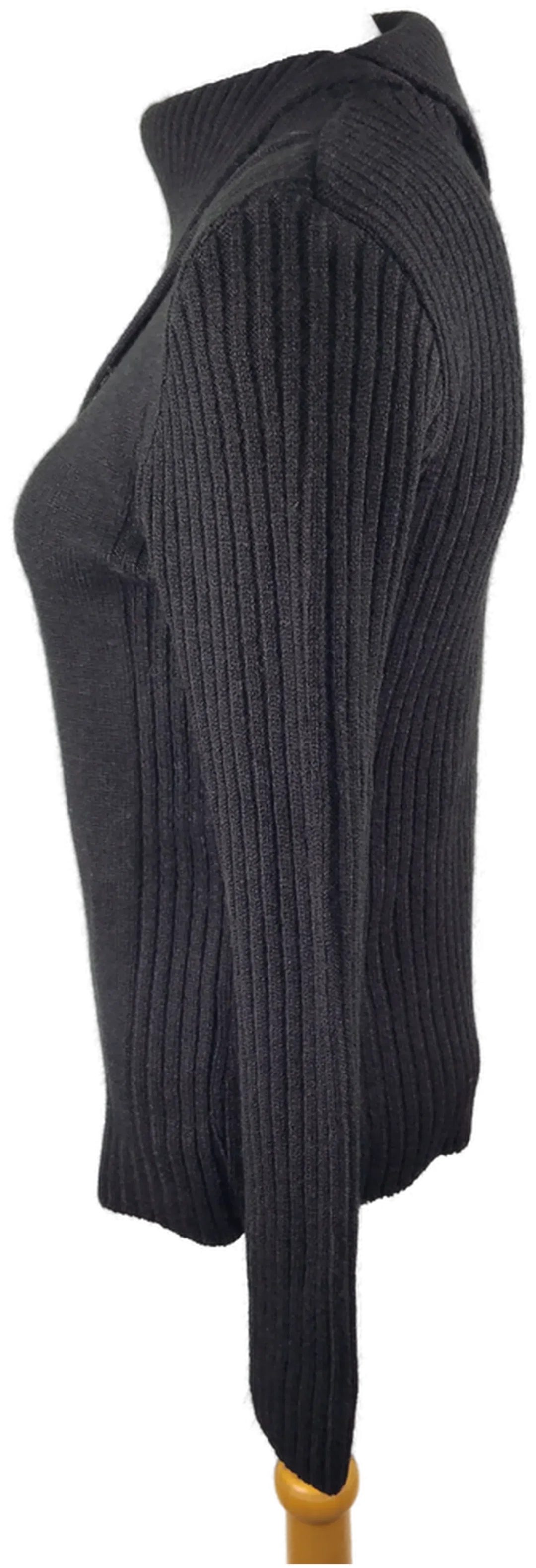 Damenpullover EUR 40 schwarz mit Rollkragen | Zeitloser Stil – Bild 2