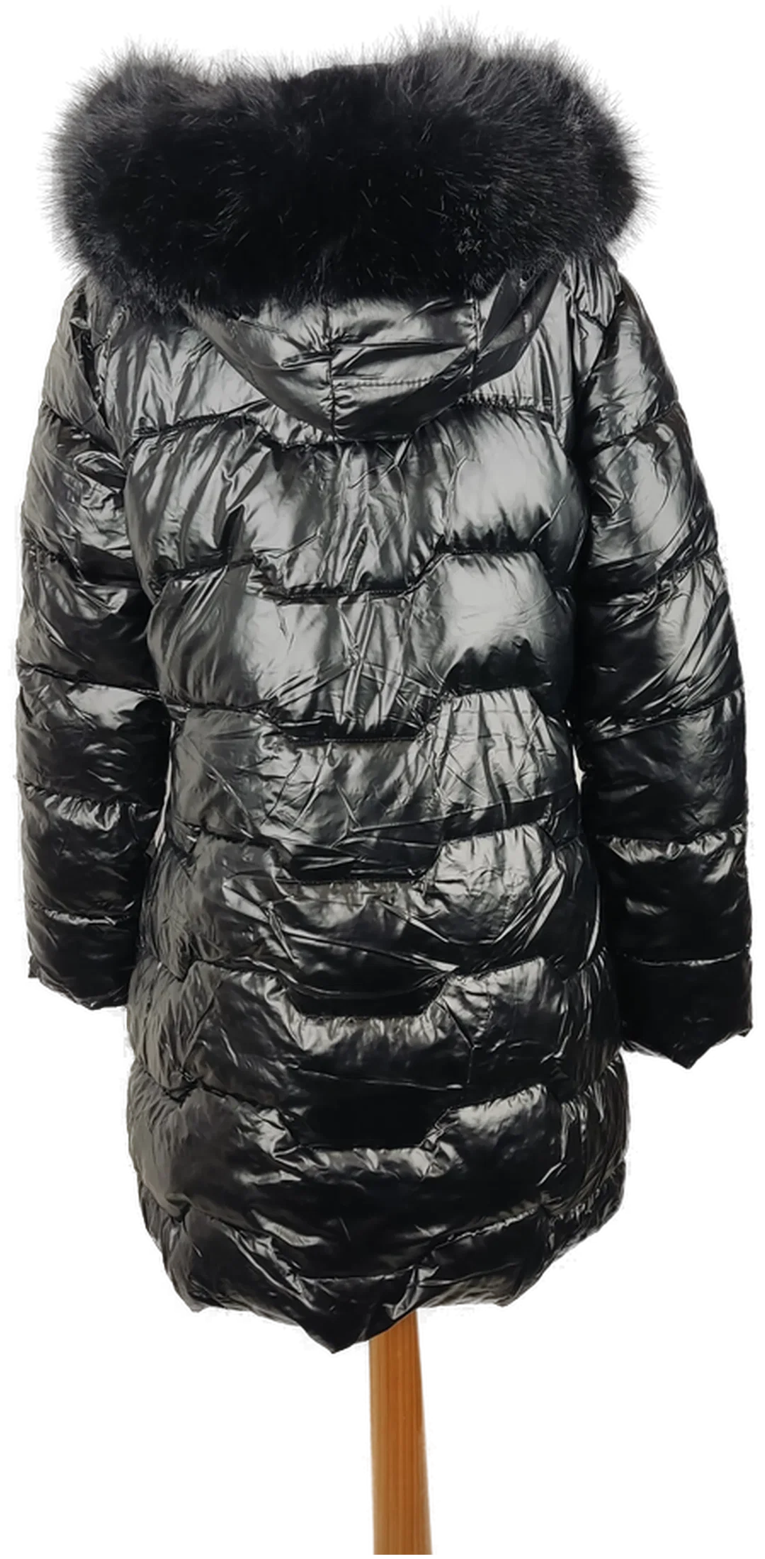 Moncler Daunenjacke Schwarz, Größe L | Neuwertig – Bild 2