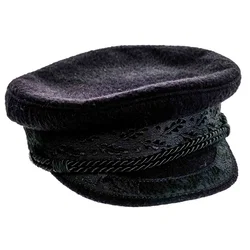 Prinz-Heinrich-Mütze für Herren in schwarz - Bild 4