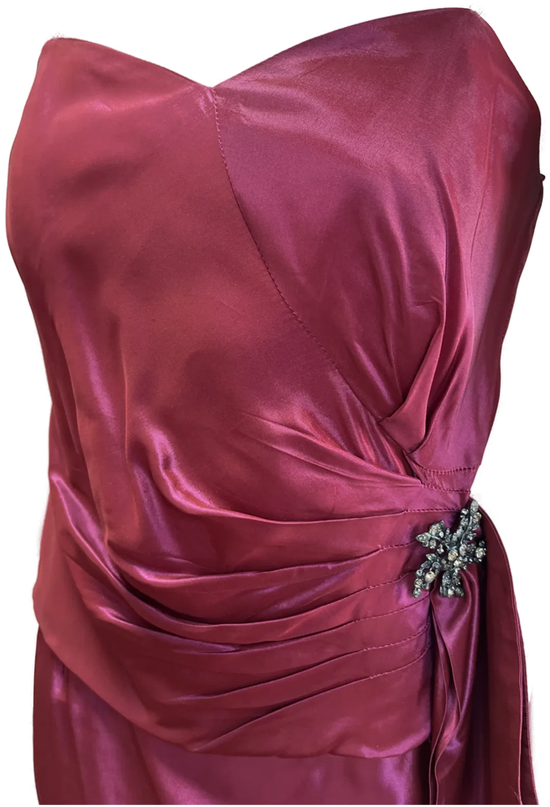 CHOU CHOU roter eleganter Ball-Zweiteiler Gr. 38 - Neu – Bild 3