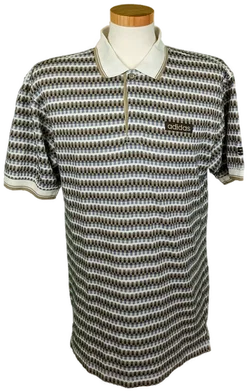 Adidas Herrenpoloshirt gemustert Gr. 50