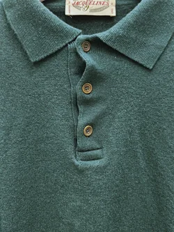 LES JAQUELINES Herren Pullover, grün - Gr. S – Vorschau 3