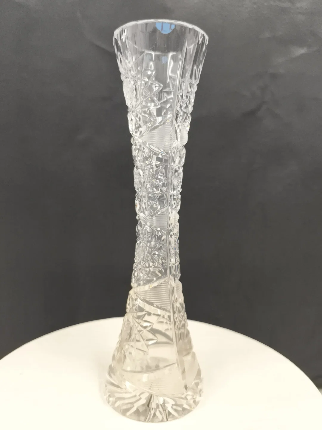 Vase Bleikristall, 20cm - Bild 1
