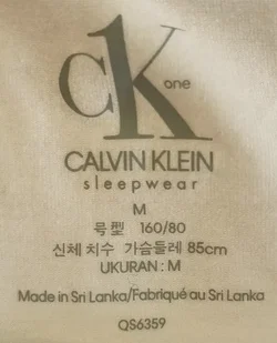 Calvin Klein Damenbody Sleepwear weiß Gr. M – Vorschau 3