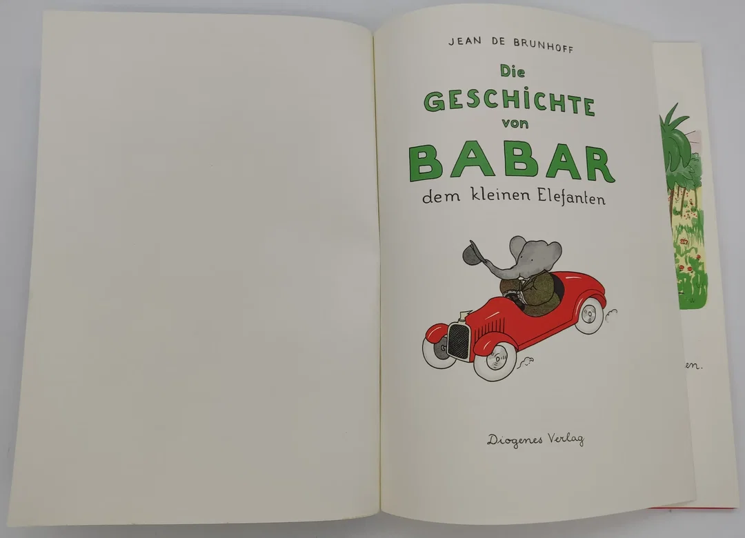 Buch "Die Geschichte von Babar dem kleinen Elefanten" von Jean de Braunoff – Bild 3